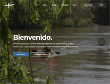 Tablet Screenshot of pescaenkayak.com.ar